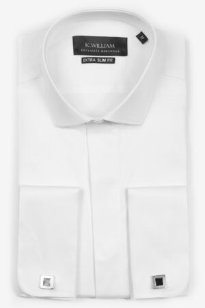 Cămașă albă extra slim fit K.WILLIAM