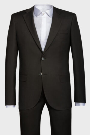Costum negru extra slim fit Manzetti