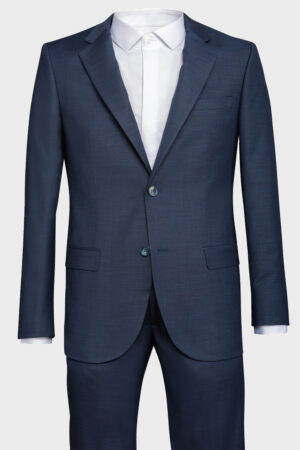 Costum Manzetti extra slim fit albastru închis